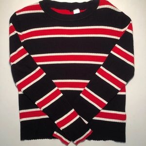 Red Striped Sweater